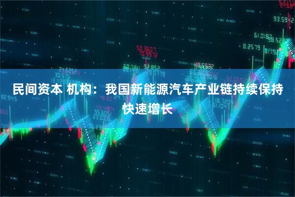民间资本 机构：我国新能源汽车产业链持续保持快速增长
